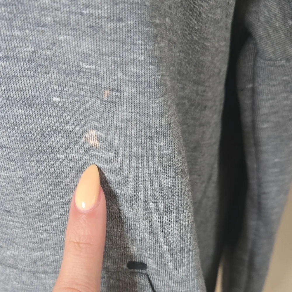 Nike‎ Dark Oversized High-Low Sweatshirt – XS, Sporty Athleisure Gym Essential